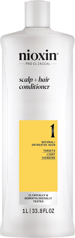 Condicionador Nioxin Sistema 1 Afinamento Leve Com 1l