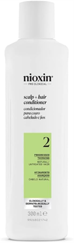 Condicionador Nioxin Sistema 2 Afinamento Avançado Com 300ml