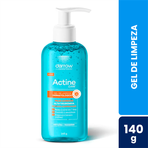 Gel De Limpeza Actine Care Com 140g
