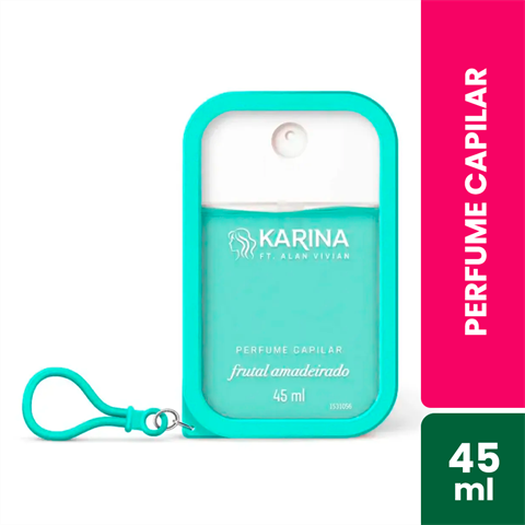 Perfume Capilar Karina Frutal Amadeirado Com 45ml