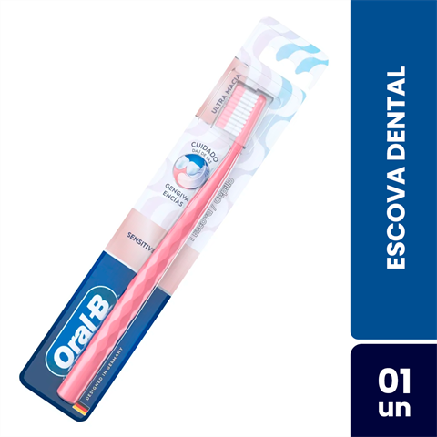 Escova Dental Oral-B Iconic Sensitive Com 1 Unidade