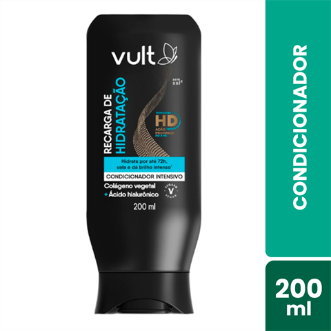 Condicionador Vult Recarga De Hidratação Com 200ml