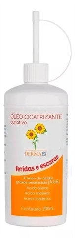 Óleo Cicatrizante Dermaex Girassol Com 200ml