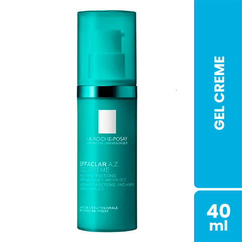 Gel Creme La Roche-Posay Effaclar A.Z. Com 40ml