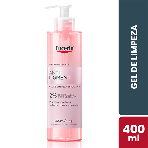 Gel De Limpeza Eucerin Anti-Pigment Esfoliante Com 400ml