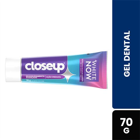 Gel Dental Closeup White Now Ação Imediata Com 70g