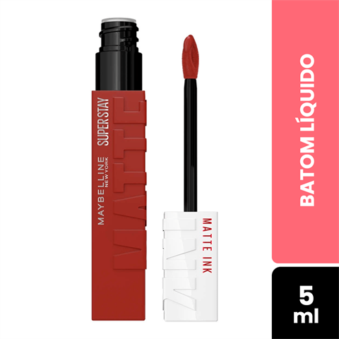Batom Líquido Maybelline Super Stay Matte Ink Charmer Com 5ml
