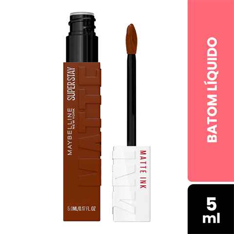 Batom Líquido Maybelline Super Stay Matte Ink Champion Com 5ml