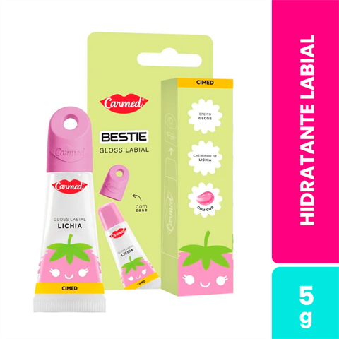 Gloss Labial Carmed Ana Castela Lichia Com 5g