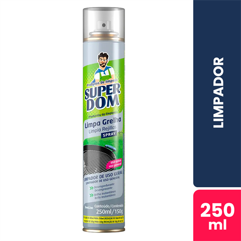 Limpa Grelha Super Dom Com 250ml