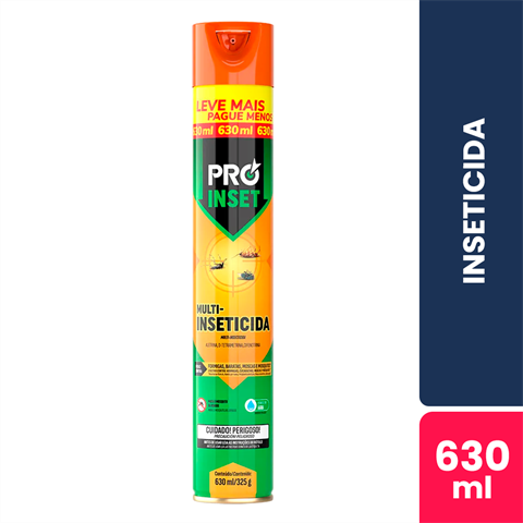 Multi-Inseticida Proinset Maxx Aerossol Com 630ml