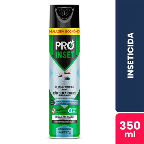 Multi-Inseticida Proinset Sem Cheiro Aerossol Com 350ml