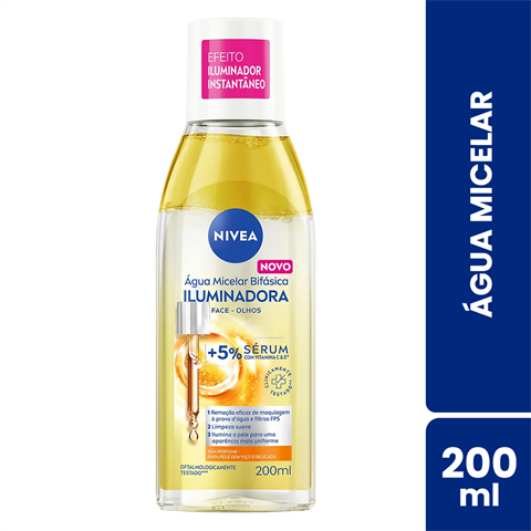 Água Micelar Nivea Iluminadora Com 200ml