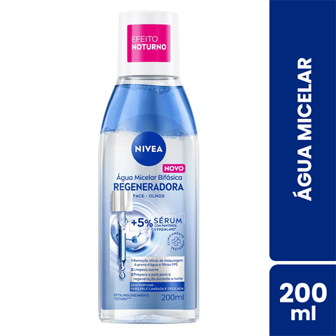 Água Micelar Nivea Regeneradora Com 200ml