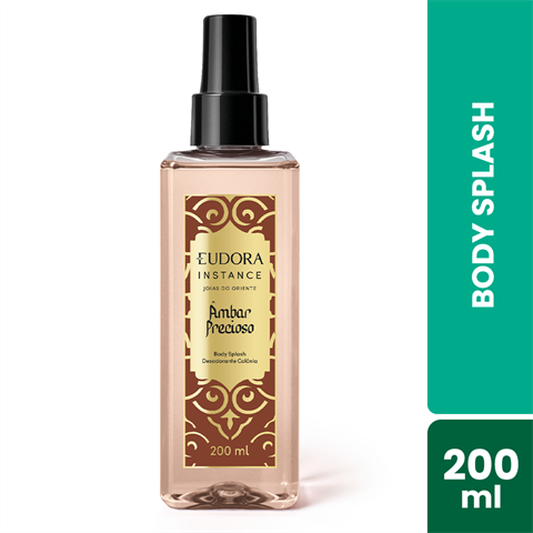 Body Splash Eudora Âmbar Precioso Com 200ml