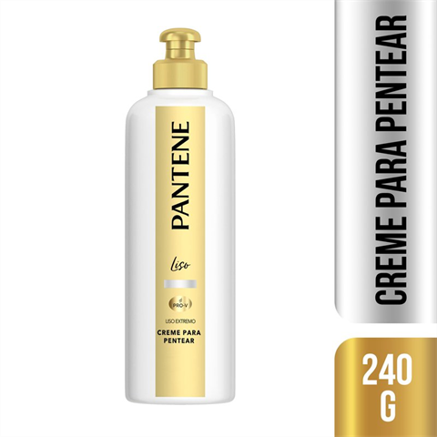 Creme Para Pentear Pantene Liso Extremo 240g
