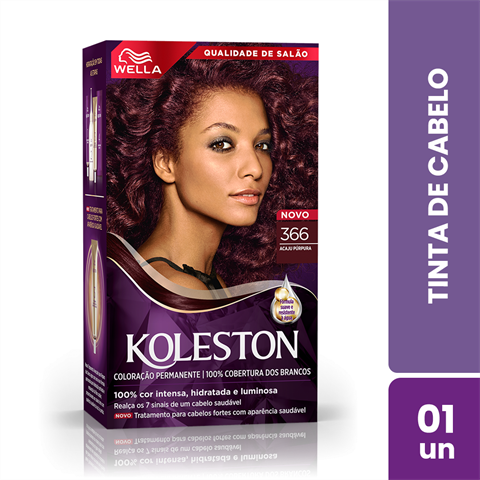 Coloração Koleston 366 Acaju Púrpura