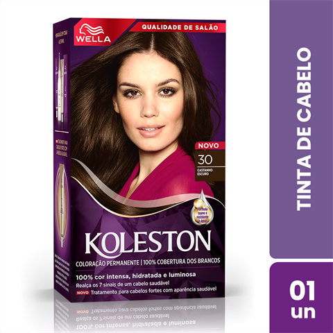 Coloração Koleston 30 Castanho Escuro