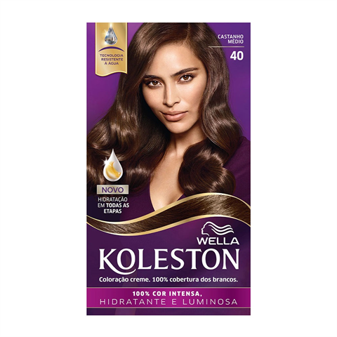Coloração Koleston 40 Castanho Médio