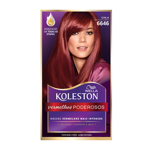 Coloração Koleston 6646 Cereja
