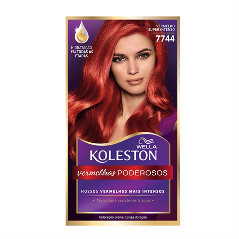 Coloração Koleston 7744 Vermelho Super Intenso