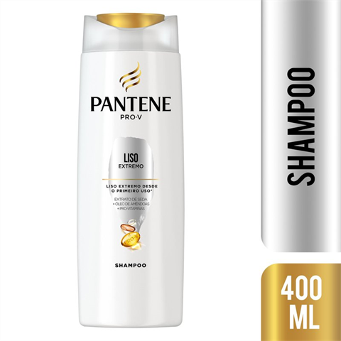 Shampoo Pantene Liso Extremo 400ml