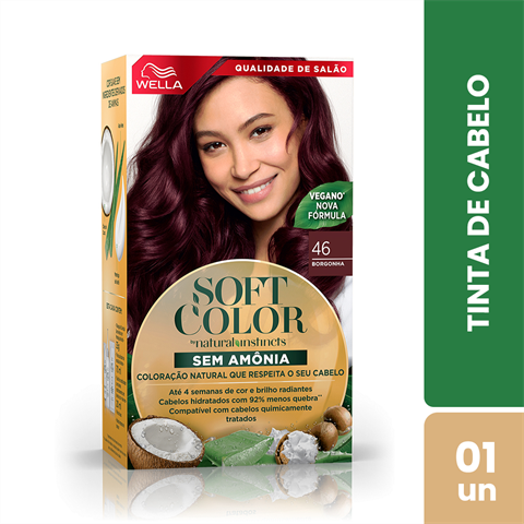 Coloração Soft Color 46 Borgonha
