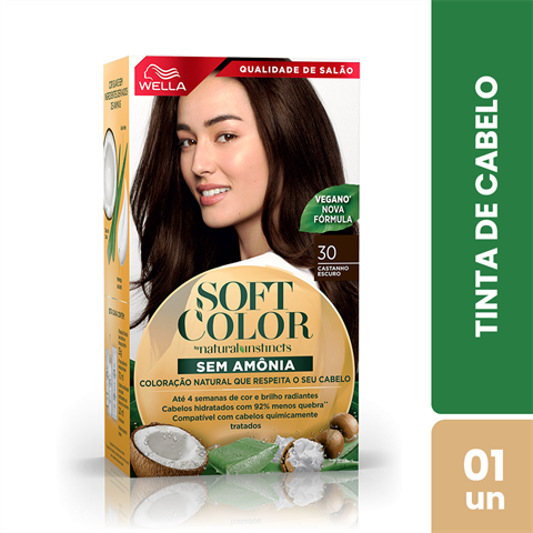 Coloração Soft Color 30 Castanho Escuro