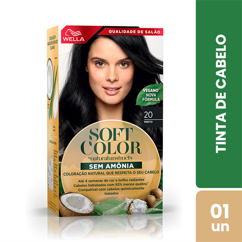 Coloração Soft Color 20 Preto
