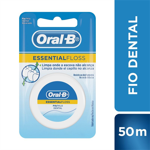 Fio Dental Oral-B Essential Floss 50m