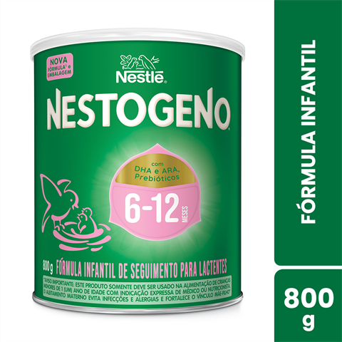 Fórmula Infantil Nestogeno 6-12 Meses Com 800g