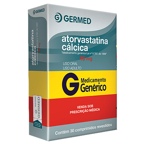 Atorvastatina Calcica 40mg C/30 Comprimidos Germed