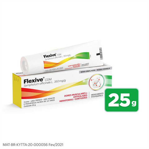 Flexive 350Mg Creme Dermatologico 25G