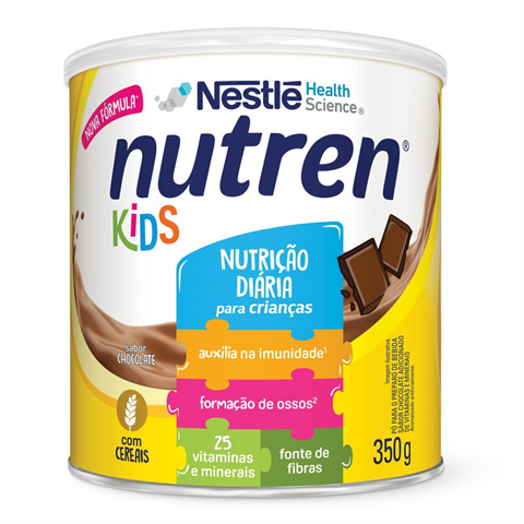 Suplemento Alimentar NUTREN KIDS Chocolate 350g