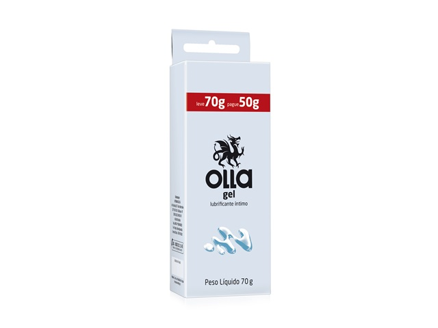 Gel Olla Lubrificante Íntimo 70g