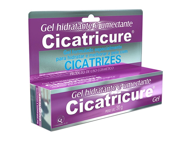 Gel Cicatricure para Cicatrizes e Estrias Rosto e Corpo com 30g