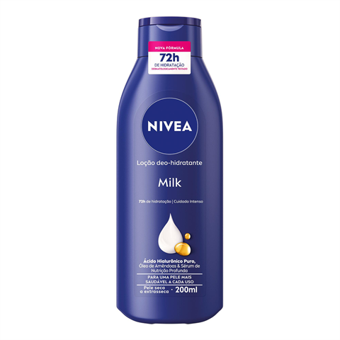 Hidratante Corporal Nivea Body Milk Com 200ml
