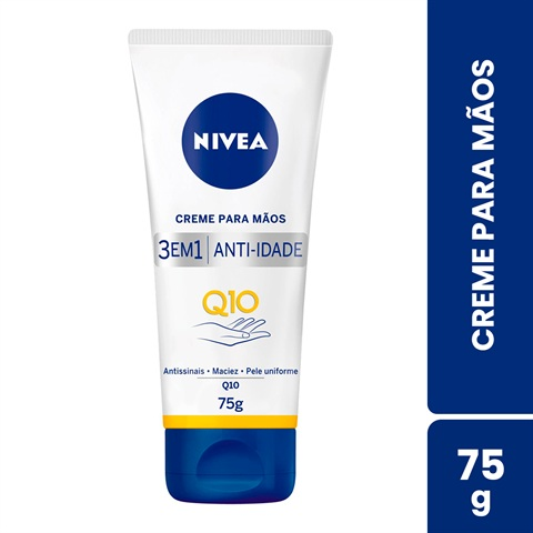 Creme Para Mãos Nivea Q10 Anti-Idade Com 75g