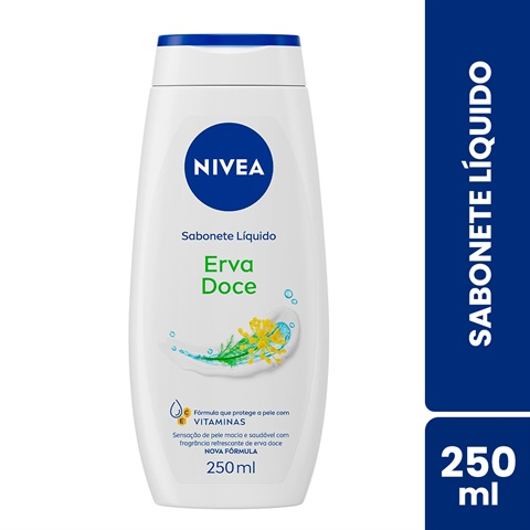 Sabonete Líquido Nivea Erva Doce Com 250ml