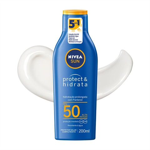 Protetor Solar Nivea Sun FPS 50 Com 200ml