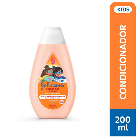 Condicionador Infantil Johnson'S Baby Cachos Dos Sonhos 200ml