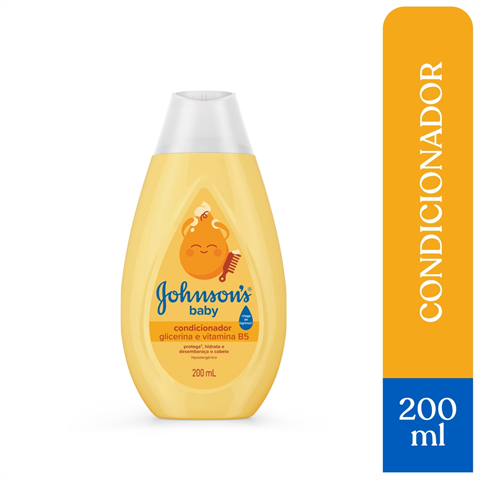 Condicionador Infantil Johnson's Baby Glicerina 200ml