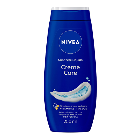 Sabonete Líquido Nivea Creme Care Com 250ml