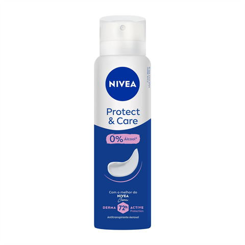 Desodorante Aerossol Nivea Protect & Care Feminino Com 150ml