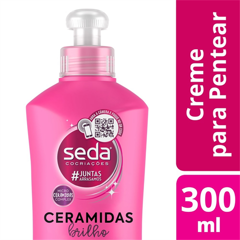 Creme Para Pentear Seda Sos Ceramidas 300ml