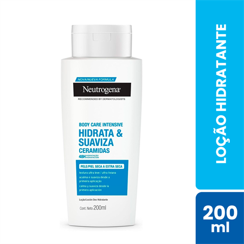 Hidratante Corporal Neutrogena Body Care Intensive Hidrata&Suaviza Com 200ml