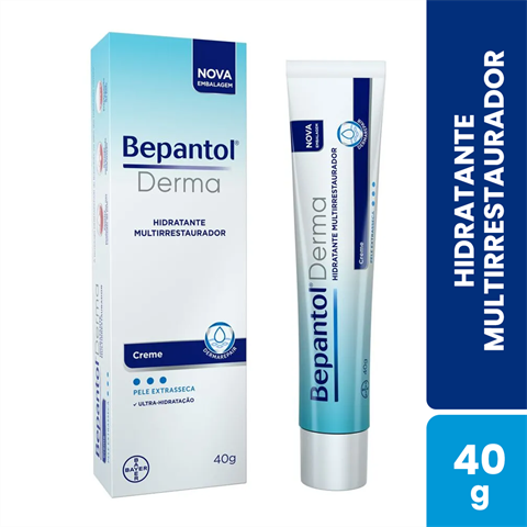 Creme Hidratante Multirrestaurador Bepantol Derma Com 40g