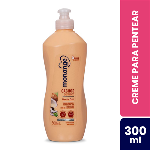 Creme Para Pentear Monange Cachos Que Tal? 300ml
