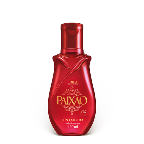 Óleo Corporal Paixão Amêndoas Tentadora Ameixa Rubi Com 100ml