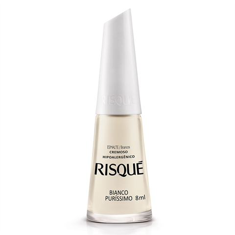 Esmalte Risqué Branco Cremoso Bianco Purissimo 8ml